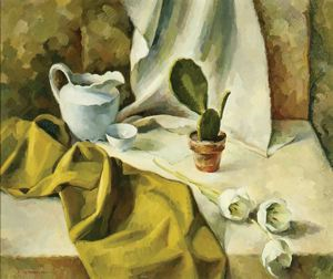 Image of Still Life with Tulips