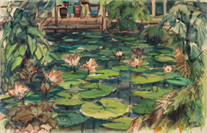 Image of Conservatory - Golden Gate Park (waterlilies)