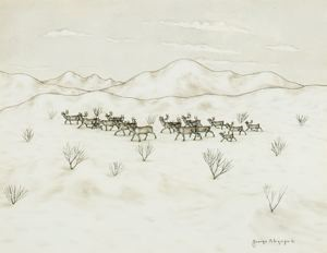Image of Reindeer Herd