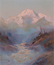 Image of Mt. McKinley from the Tokositna River