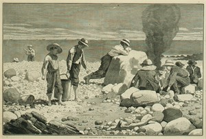 Image of Sea-Side Sketches—A Clam-Bake