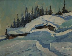Image of Winter, Ft. Yukon