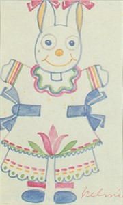 Image of Untitled [Easter Bunny postcard]