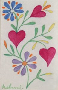 Image of Untitled [Hearts and Flowers]