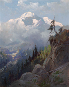 Image of View of Mt. McKinley