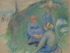 Image of Le repos des faneuses (Rest of the Haymakers)