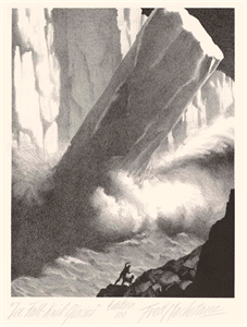 Image of Ice Fall - Knik Glacier