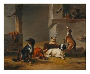 Image of Untitled [Six dogs]