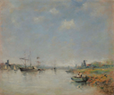 Image of Dordrecht, the Meuse seen from Swandrecht