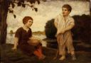 Image of Children with a Bowl
