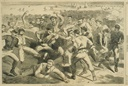 Image of Holiday in Camp--Soldiers Playing "Football"