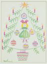 Image of Untitled [Card with Christmas tree on front and poem on reverse]