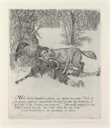 Image of Wolf, from the series A Moral Alphabet of Vice and Folly